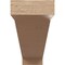 Ekena Millwork 4"W x 24"D x 8"H Thin Burlington Rough Cedar Woodgrain TimberThane Corbel, Primed Tan CORUR04X24X08BURRCPR - alternate 4